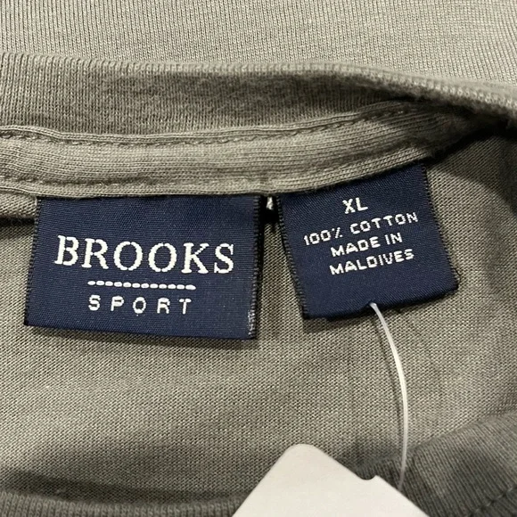 ⛳️NWT MEN’S BROOKS BROTHERS 346 GREEN TEE SHIRT SIZE XL⛳️ - Picture 6 of 6